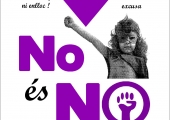 Campanya contra les agressions sexistes CUP Mollet Cartell NO ÉS NO CUP Mollet